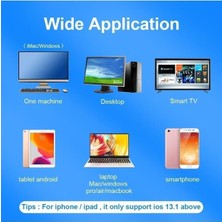 Universal Şarj Edilebilir Tüm Cihazlara Uyumlu Sessiz Hızlı 2,4+5.0 Kablosuz Mouse (Siyah)