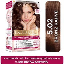 Universal Excellence Creme Saç Boyası 5.02 Bronz Kahve