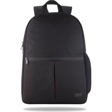 Universal Mila 15,6 Inch W200- Serisi Macbook, Laptop, Notebook Sırt Çantası - Siyah