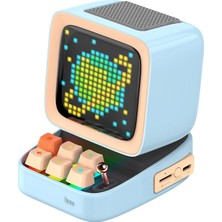 Universal Ditoo Pixel Art Taşınabilir Hoparlör, 256 LED Uygulama Kontrollü Ekran, Mekanik Rgb Klavye, Oyunlar, Alarmlar ile Bluetooth Kablosuz Yüksek Sesli Hoparlörler