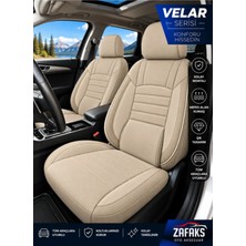 Zafaks Opel Grandland Uyumlu Velar Serisi Keten Oto Koltuk Kılıfı – Ortopedik Tam Set