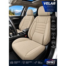 Zafaks Fiat Egea Cross Uyumlu Velar Serisi Keten Oto Koltuk Kılıfı – Ortopedik Tam Set