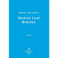Filiz Kitabevi Medeni Usul Hukuku - Ali Cem Budak, Varol Karaaslan