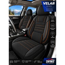 Zafaks Byd Seal U Uyumlu Velar Serisi Tay Tüyü Oto Koltuk Kılıfı – Ortopedik Tam Set