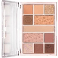 Fumeyabi Mat ve Işıltılı Tonlar Barındıran Far Paleti Mood Moment Palette (3 The Cute Things)