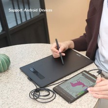 Fumeyabi G960S Grafik Tablet 9x6 Inç Kalem Tablet Çizim Tableti, Windows 10/8/7 ve Mac Os ve Android Için Pilsiz Stylus ile