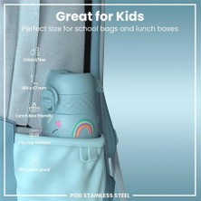 Fumeyabi Çocuk Su Termosu - Mavi Unicorn - 320 ml - Sızdırmaz