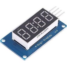 Fumeyabi TM1637 4′lü 7-Segment Kırmızı Display Modülü