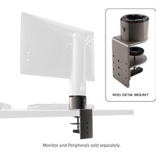 Fumeyabi Rog Monitör Masa Montaj Kiti ACL01 Çoğu 24 "ila 49" Pg ve Xg Serisi Modelini Destekler, Olmayan Monitör, Montaj Tabanı, C Kelepçesi, Hızlı ve Kolay Kurulum ile Uyumlu Değil