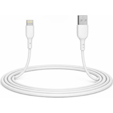 Fumeyabi Lightning Uyumlu 1 Metre Şarj Kablosu | 3.0A Hızlı Şarj ve Veri Senkronizasyonu | Akıllı Devre Korumalı, Günlük Kullanıma Dayanıklı Tasarım
