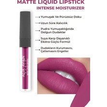 Fumeyabi Uzun Süre Kalıcı Kadifemsi Kuruma Yapmayan Mat Likit Ruj - Matte Liquid Lipstick 516 True Fuchsia