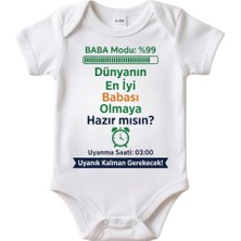 Fumeyabi Babaya Hamilelik Müjdesi ve Duyurusu Için Bebek Zıbın BODY%100 Pamuk Hediye Zıbın