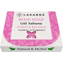 Fumeyabi Gül Sabunu Doğal Bitkisel Arındırıcı Dengeleyici Sabun 100 gr