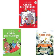 Doğan Çocuk Çocuklar Için Yaratıcı Okuma ve Yazma Gelişim Kitap Seti - 3 Kitap Bir Arada ( Çekilin Ben Okurum - Çekilin Ben Yazarım - Zürafa Sözü )