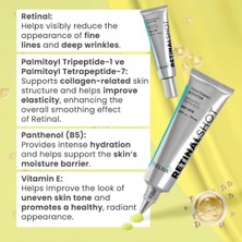 Fumeyabi The Liva Retinal Shot Tightening Booster Krem, Sıkılaştırıcı Yüz Kremi, Gece Kremi Yenileyici 30 ml