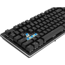 Fumeyabi Raider Mekanik Oyuncu Klavyesi, Mavi Switch, Rainbow Aydınlatma
