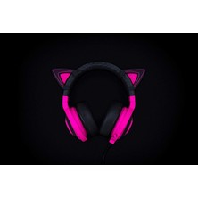 Fumeyabi Kitty Ears - Tüm Kraken Kulaklıklar Için Kitty Ears (Kraken'inize Uyacak Şekilde Tasarlandı, Ayarlanabilir, Su Geçirmez) Neon