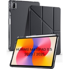 Fumeyabi Huawei Matepad 11.5 2025/2023 ile Uyumlu Standlı Kalem Bölmeli Uyku Modlu Akıllı Tablet Kılıf Kapak
