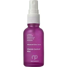 Fumeyabi Yoğun Nemlendirici Vitamin Kokteyl Mist 30 ml Ürün Öncesi Makyaj Altı Deniz Havuz Sonrası Işıltı