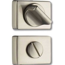 Elovias System Dikdörtgen Wc Banyo Kapı Rozeti Nikel Saten (RO15W NB)