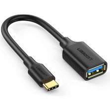Fumeyabi Type-C USB 3.0 Dönüştürücü Adaptör, Siyah