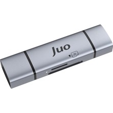 Fumeyabi USB 3.2 Type-C ve Usb-A Otg Sd ve Micro Sd Hafıza Kart Okuyucu