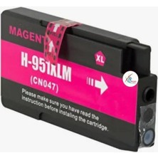 Fumeyabi Hp Uyumlu 951XL (CN047AE) Muadil Kırmızı Kartuş