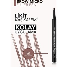 Fumeyabi Brow Micro Filler Tarayıcı Keçe Uçlu Kaş Kalemi