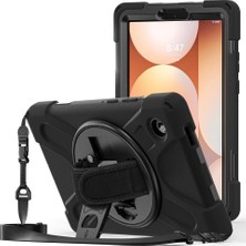 Fumeyabi Galaxy ile Uyumlu Tab A11 Plus Defender Tablet Silikon Siyah