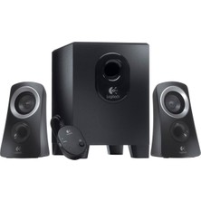 Fumeyabi Z313 2.1 Subwoofer’lı Hoparlör Sistemi, 3.5 mm Giriş ve Kulaklık Jakı, Kablolu Kontrol Bölmesi, Kompakt Tasarım, Siyah
