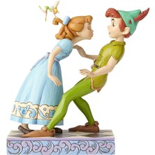 Odea Disney Traditions An Unexpected Kiss - Peter Pan And Wendy Figürü