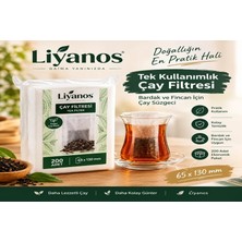 Çay Filtresi 200'LÜ 65X130 mm – 2 Adet Doğal Malzeme Tek Kullanımlık Çay Demleme Filtresi – Yerli Üretim