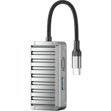 Fumeyabi 100W Pd 3in1 Type-C To HDMI Hub Port Adaptör Hb-11