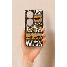 Vip Case Vivo V40 Uyumlu Afrika Safari Desenli Silikon Kılıf