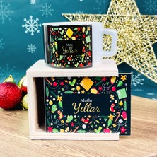 Odea Giftmoda Mutlu Yıllar Yılbaşı Tasarımlı Kutulu Kupa