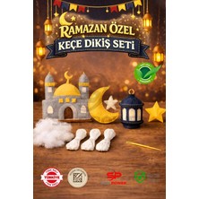 Self Power Ramazan Ayınıa Özel Keçe Dikiş Seti Ip Iğne Elyaf Dahil