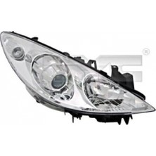 Tyc Peugeot 307 - 2005-2007 Ön Far Elektrikli Sağ (Oem No: 620686)