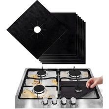Odea Aputue Canelf Ocak Koruyucu Folyo, 8 Adet 0.2mm Yeniden Kullanılabilir Yapışmaz Isıya Dayanıklı Ocak Koruyucu, Hızlı Temizlik Gaz Ocağı Koruyucusu, Bulaşık Makinesine Uygun Ocak Koruma Folyosu