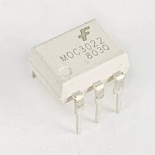 Hubrendy Sh Moc 3022 Dıp-6 Triac Çıkışlı Optokuplör Entegresi