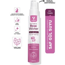 Odea Gül Suyu Gözenek Sıkılaştırıcı Aydınlatıcı ve Arındırıcı TONIK%100 Doğal ve Saf 100 ml