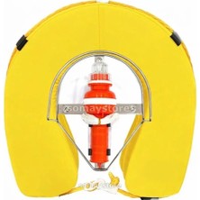 Goldsea Marine Tekne Nal Can Simidi Takım ( Nal Simidi, Şamandıra, Krom Askı) Sarı