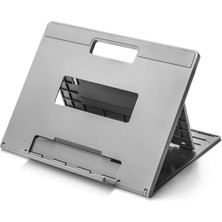 Universal Smartfit Easy Riser Go 17 Inç Dizüstü Bilgisayar Standı, Yüksekliği Ayarlanabilir ve Taşınabilir, 17 Inçe Kadar Dizüstü Bilgisayarlar, Ultrabook'lar, Chromebooks ve Surfacebooks Için Ideal