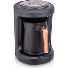 Odea King K602 Meşk Türk Kahvesi Makinesi | Közde & Normal Pişirme | 4 Fincan Kapasite | Taşma Önleyici Sistem | Sesli & Işıklı Uyarı