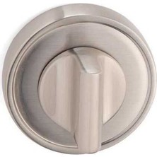 Elovias System Yuvarlak Wc Banyo Kapı Rozeti Nikel Saten (RO14W NB)