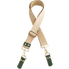 Odea Angel Çanta Aksesuarları Aksesuar Jüt Kolon Sapı 120X4 cm Light Gold Metalli