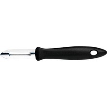 Odea Fiskars Meyve ve Sebzeler Için Paslanmaz Çelik Bıçaklı Soyucu, Plastik/paslanmaz Çelik, Bıçak Uzunluğu: 6 Cm, Essential, Siyah/gümüş, 1065585