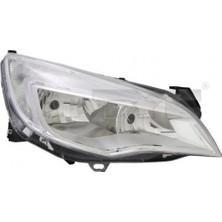 Tyc Opel Astra J Ön Far Elektrikli Motorlu Nikelaj Sağ 2010- (Oem No:  13253647)