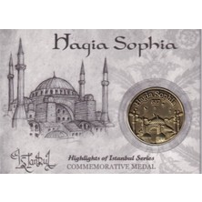 Emir Koleksiyon Coin & Paper Collection Ayasofya Camii Istanbul Hatıra Madalyon Çil