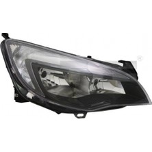 Tyc Opel Astra J Ön Far Elektrikli Motorlu Sıyah Sağ 2010- (Oem No:  13297723)