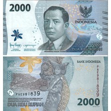 Emir Koleksiyon Coin & Paper Collection Endonezya 2022 Yılı 2000 Rupiah Yabancı Kağıt Para Çil Unc Koleksiyon Para
